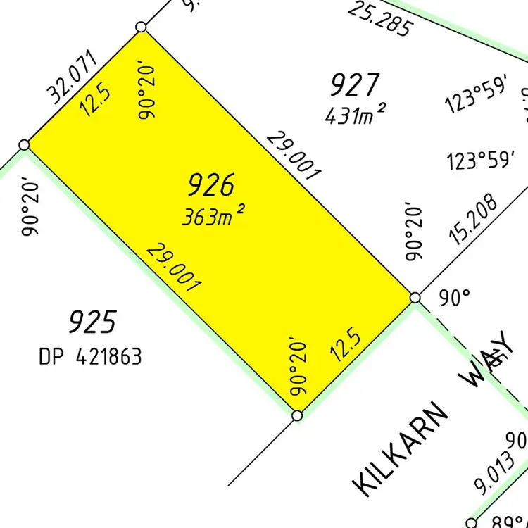 Third view of Homely land listing, LOT 926 Kilkarn Way, Southern River WA 6110