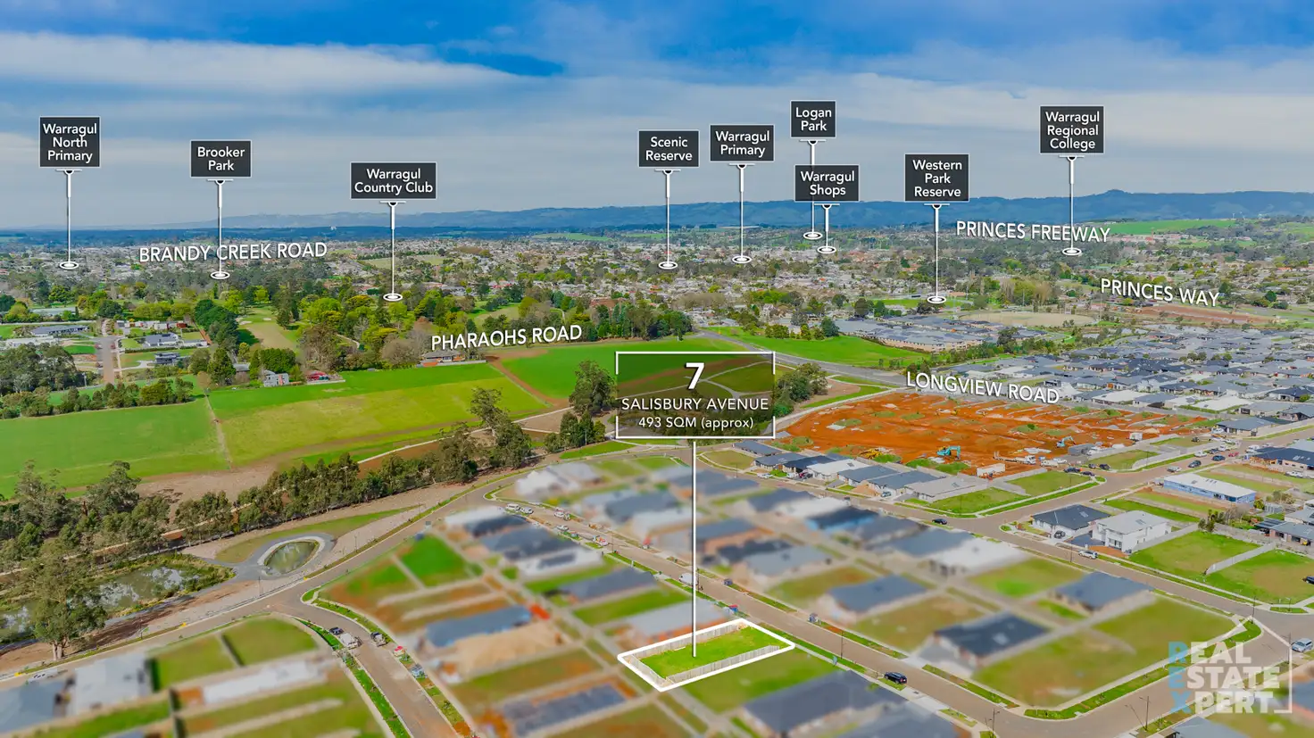 Main view of Homely land listing, 7 Salisbury Avenue, Warragul VIC 3820