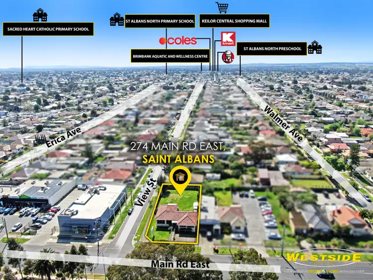Third view of Homely house listing, 274 Main Road East, St Albans VIC 3021