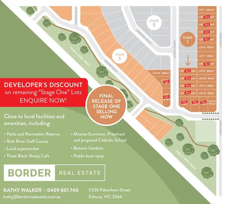Sixth view of Homely land listing, LOT 1-23 Perricoota Parklands Estate, Lignum Road, Moama NSW 2731
