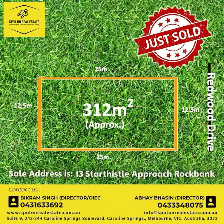 Main view of Homely land listing, 13 Starthistle Approach, Rockbank VIC 3335
