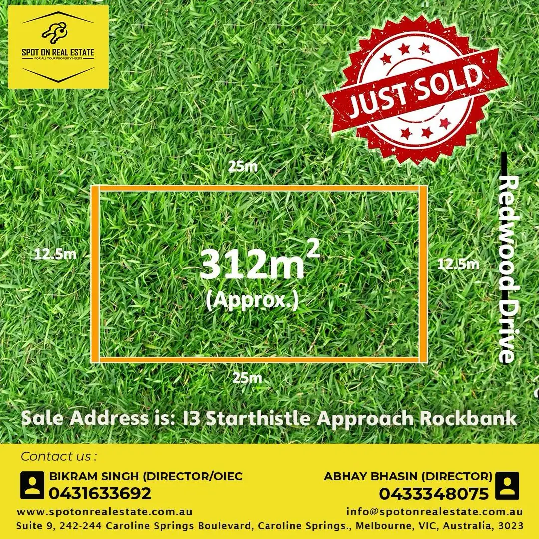 Main view of Homely land listing, 13 Starthistle Approach, Rockbank VIC 3335