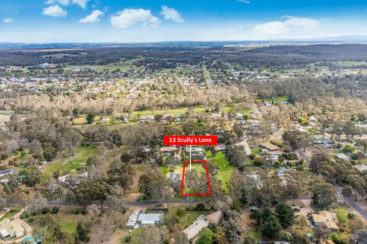 Main view of Homely land listing, 13 Scully's Lane, Heathcote VIC 3523