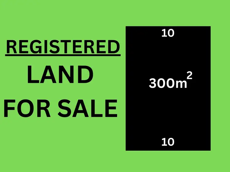 REGISTERED BLOCK OF LAND I READY TO BUILD, Box Hill NSW 2765
