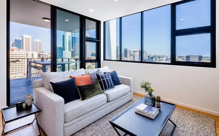 Second view of Homely apartment listing, 709/78 Stirling Street, Perth WA 6000