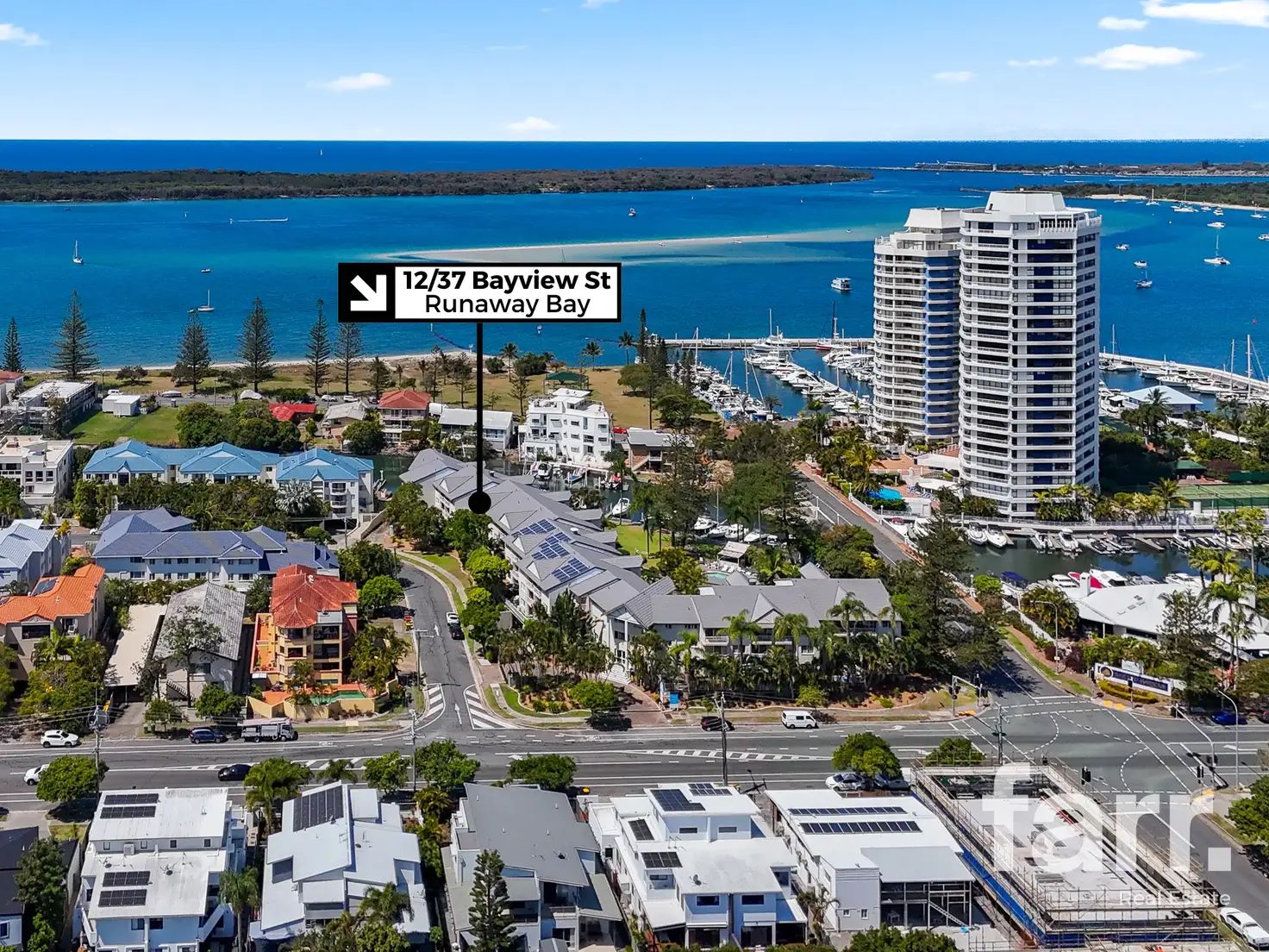 Main view of Homely apartment listing, 12/37 Bayview Street, Runaway Bay QLD 4216