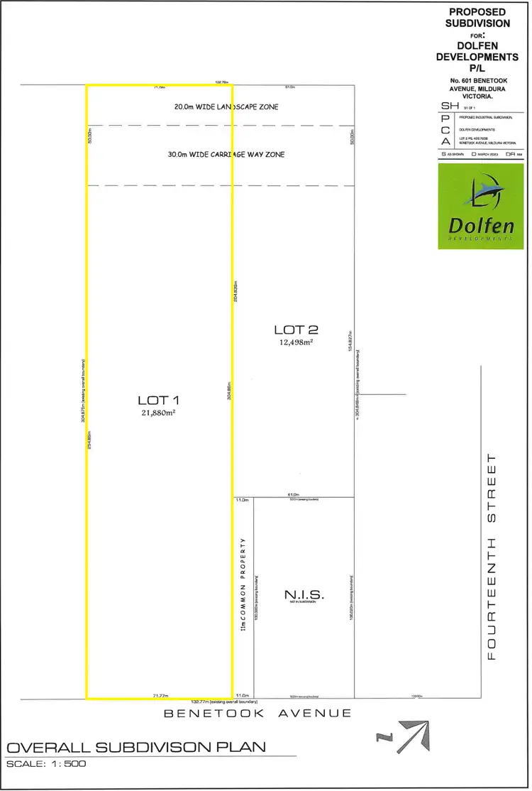 Second view of Homely land listing, LOT 1, 607 Benetook Ave, Mildura VIC 3500
