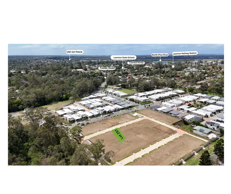 Second view of Homely land listing, LOT 257, 31 Miller Boulevard, Lawnton QLD 4501
