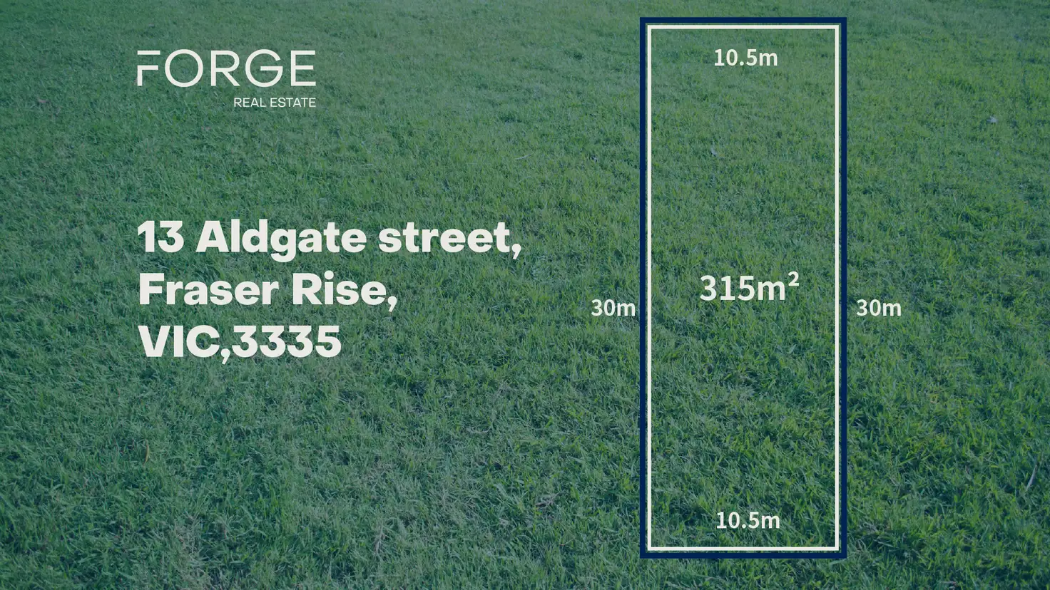 Main view of Homely land listing, 13 Aldgate Street, Fraser Rise VIC 3336