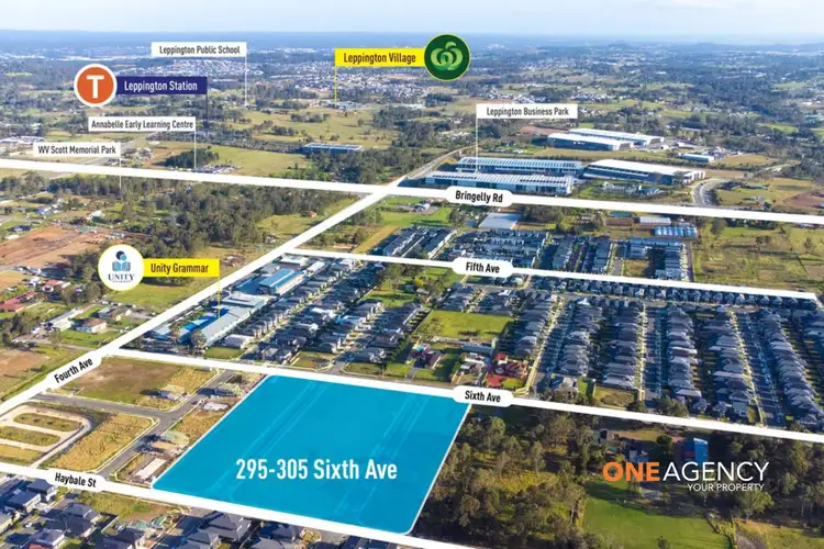 Main view of Homely land listing, 295-305 Sixth Avenue, Austral NSW 2179