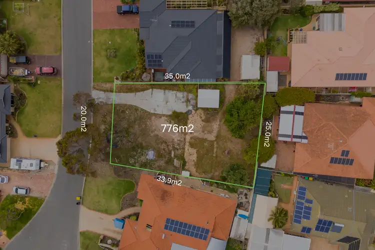 Main view of Homely land listing, 23 Frigate Close, Waikiki WA 6169