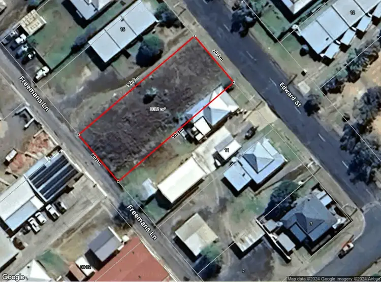 Second view of Homely land listing, 13 Edward Street, Kingaroy QLD 4610