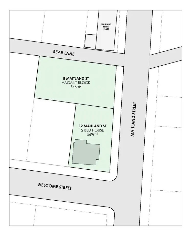 Main view of Homely land listing, 8 Maitland Street, West Wyalong NSW 2671