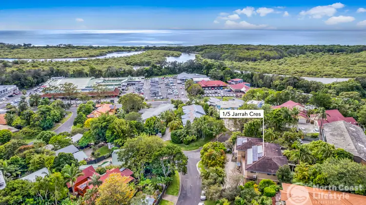 Second view of Homely apartment listing, 1/5 Jarrah Crescent, Ocean Shores NSW 2483