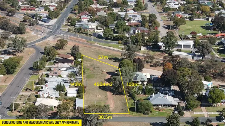 Main view of Homely land listing, LOT 82 & 84 East Street, Kerang VIC 3579