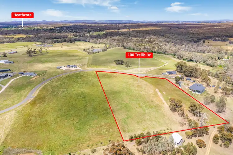Second view of Homely land listing, 100 Trellis Drive, Heathcote VIC 3523