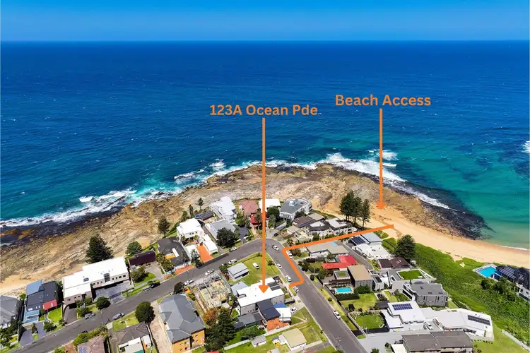 Third view of Homely townhouse listing, 123A Ocean Parade, Blue Bay NSW 2261