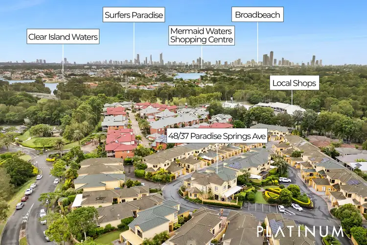 Second view of Homely townhouse listing, 48/37 Paradise Springs Avenue, Robina QLD 4226