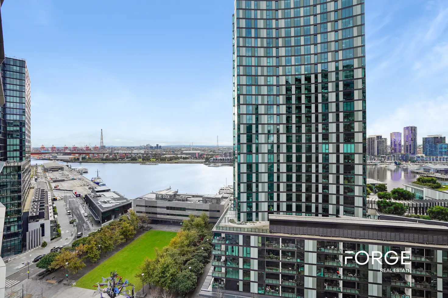 Main view of Homely apartment listing, 1411n/889 Collins Street, Docklands VIC 3008