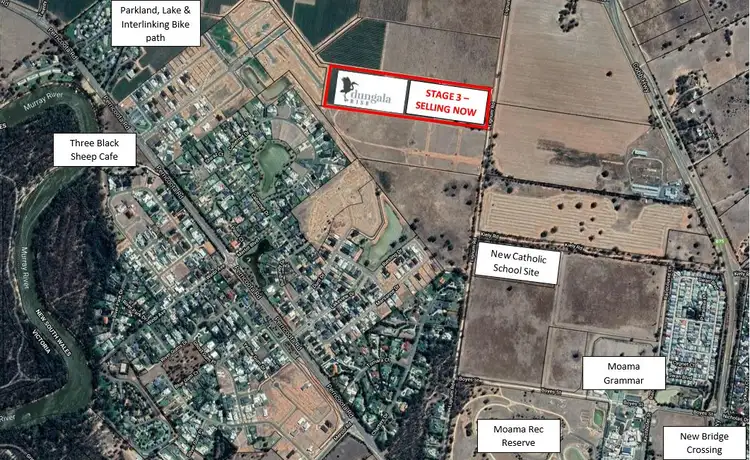 Fifth view of Homely land listing, LOT 61 Dungala Rise, Moama NSW 2731