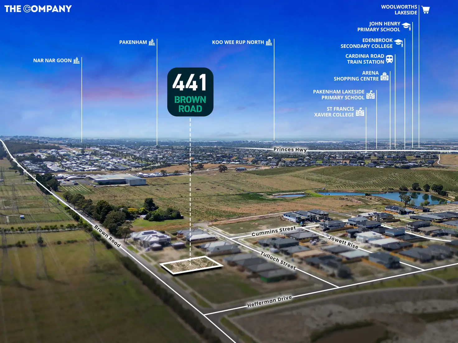 Main view of Homely land listing, 441 Brown Road, Officer VIC 3809