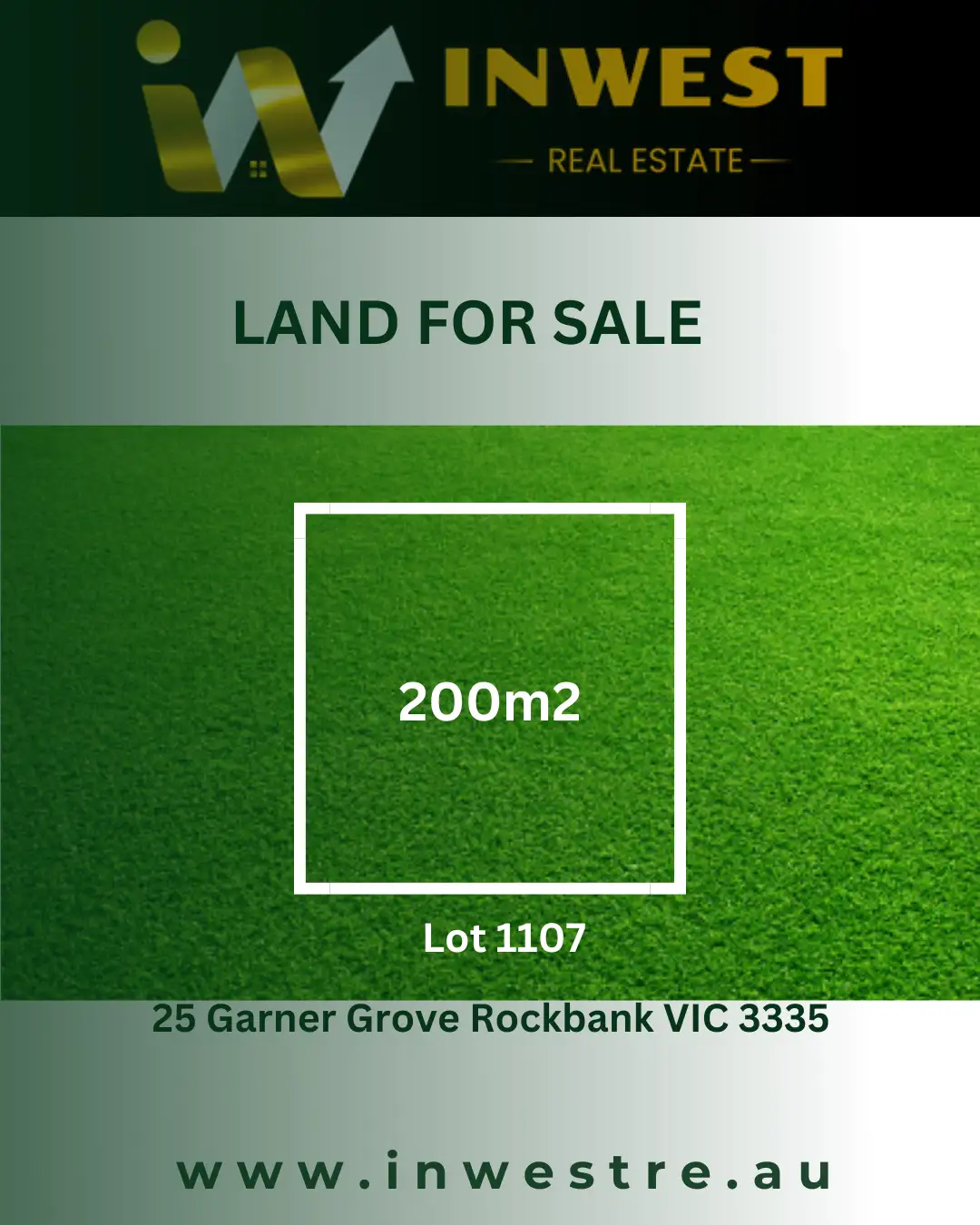 Main view of Homely land listing, 25 Garner Grove, Rockbank VIC 3335