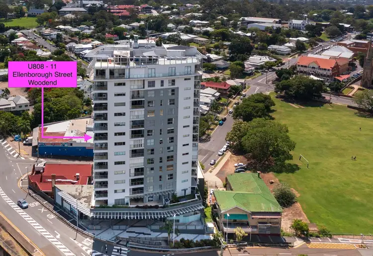 Second view of Homely apartment listing, 808/11 Ellenborough Street, Woodend QLD 4305