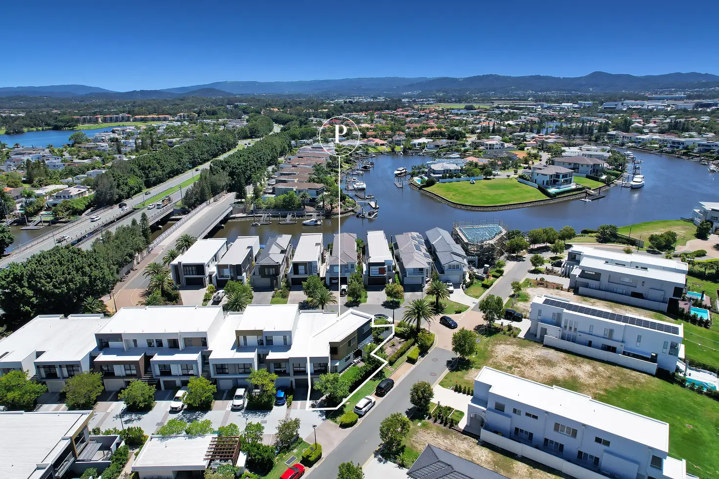 Main view of Homely townhouse listing, 5101 Point Drive, Hope Island QLD 4212