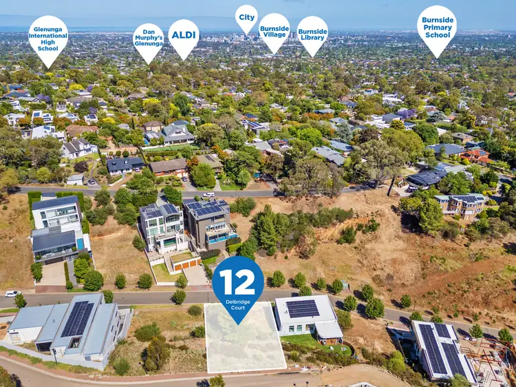 Second view of Homely land listing, 12 Delbridge Court, Beaumont SA 5066