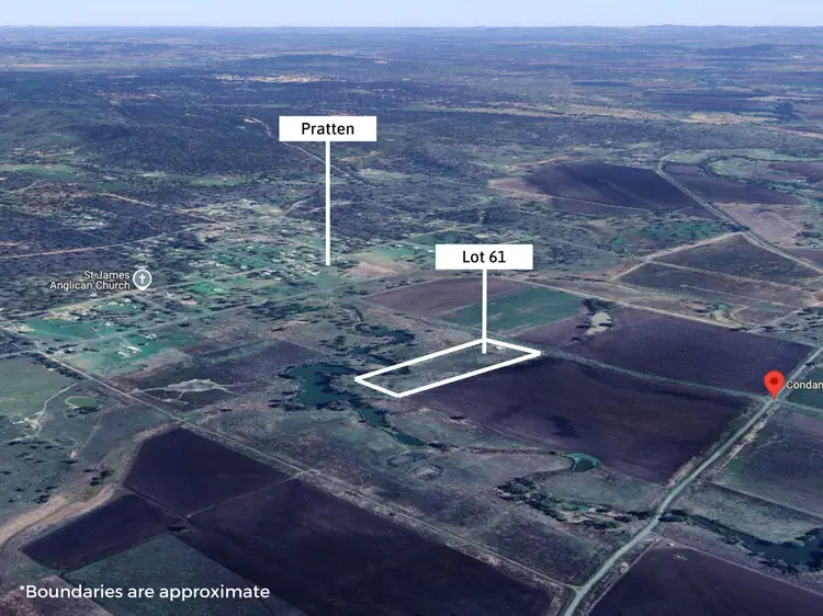 Main view of Homely land listing, LOT 61 School of Arts Road, Pratten QLD 4370