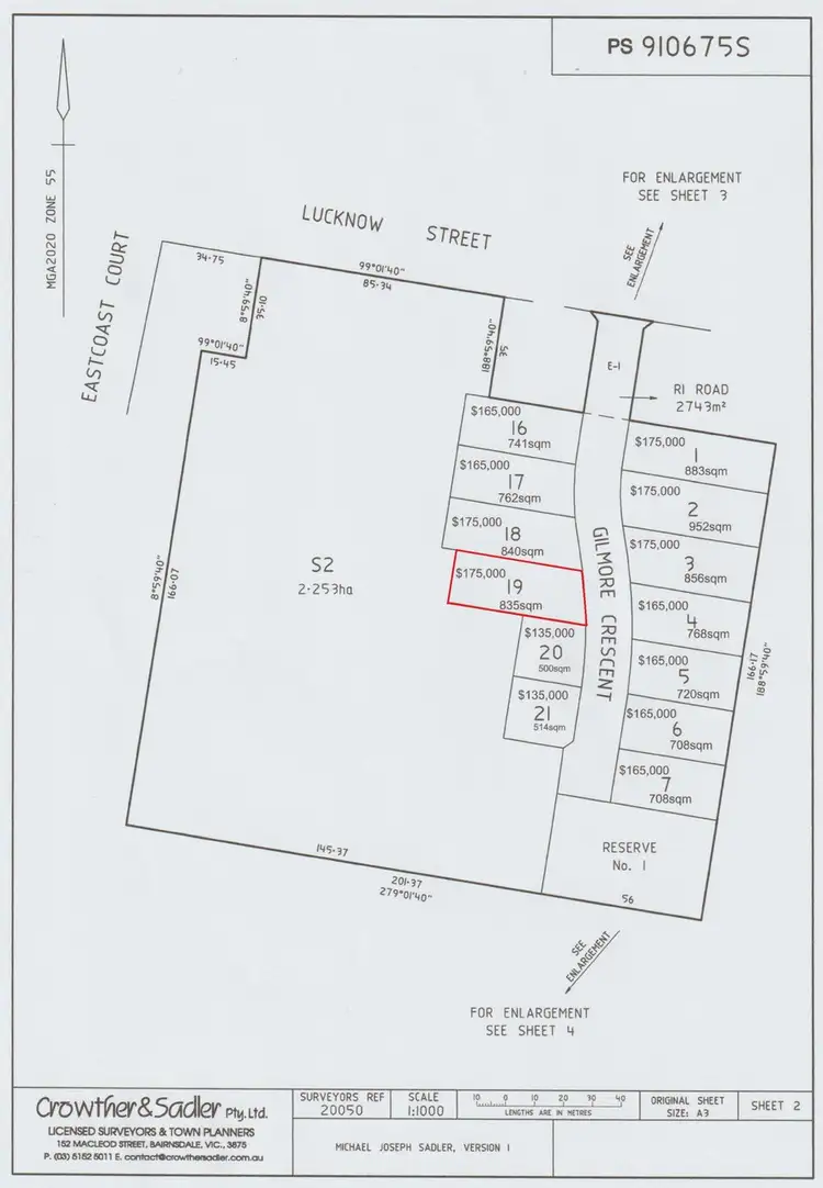 Third view of Homely land listing, LOT 19 Clothier Crescent, East Bairnsdale VIC 3875