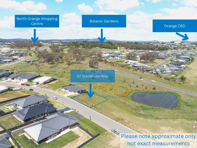 Main view of Homely land listing, 67 Stevenson Way, Orange NSW 2800