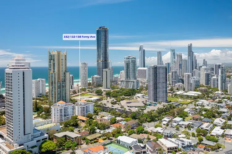Second view of Homely unit listing, 332/132-138 Ferny Avenue, Surfers Paradise QLD 4217