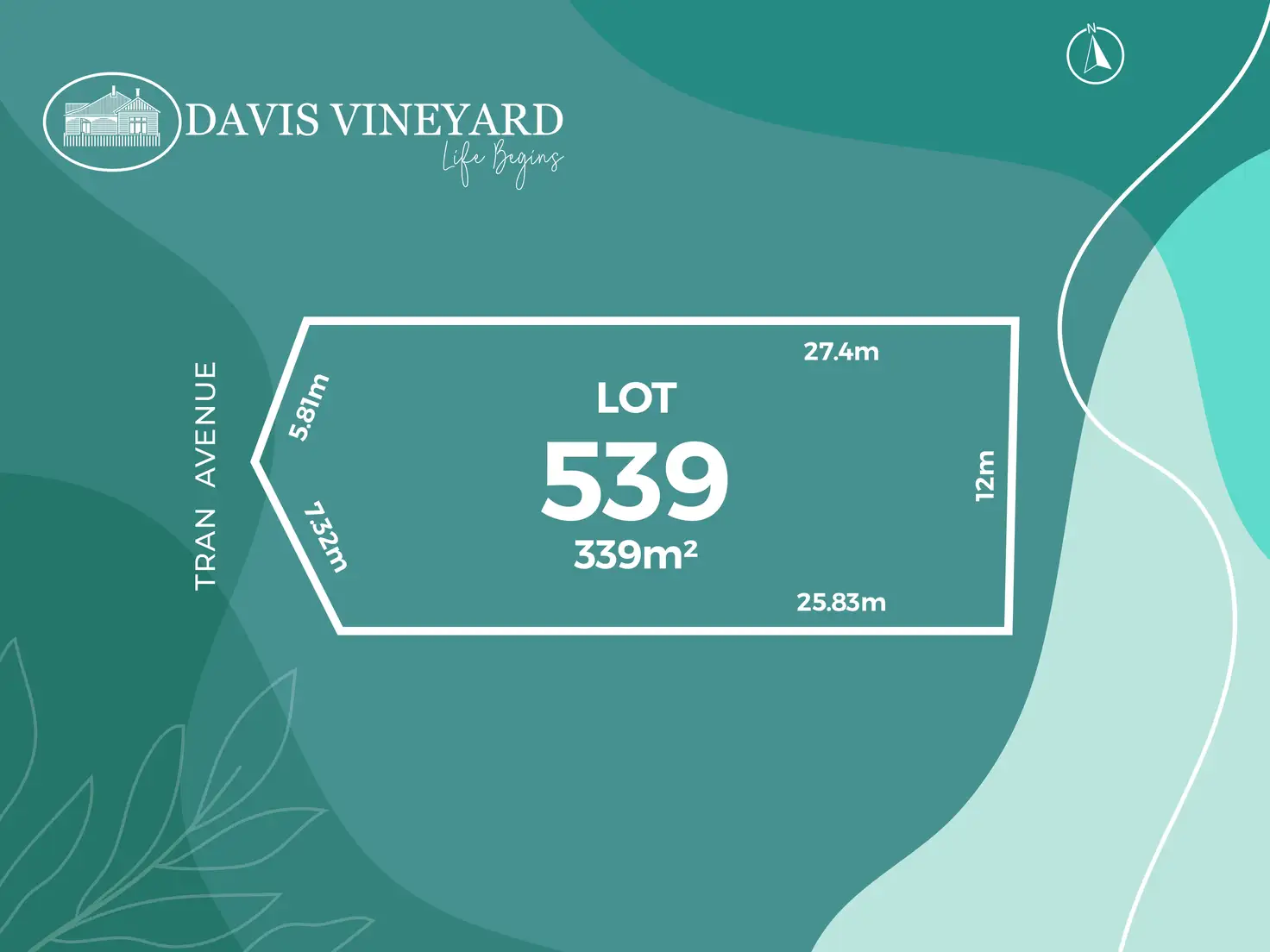 Main view of Homely land listing, LOT 539, 43 Tran Avenue, Diggers Rest VIC 3427