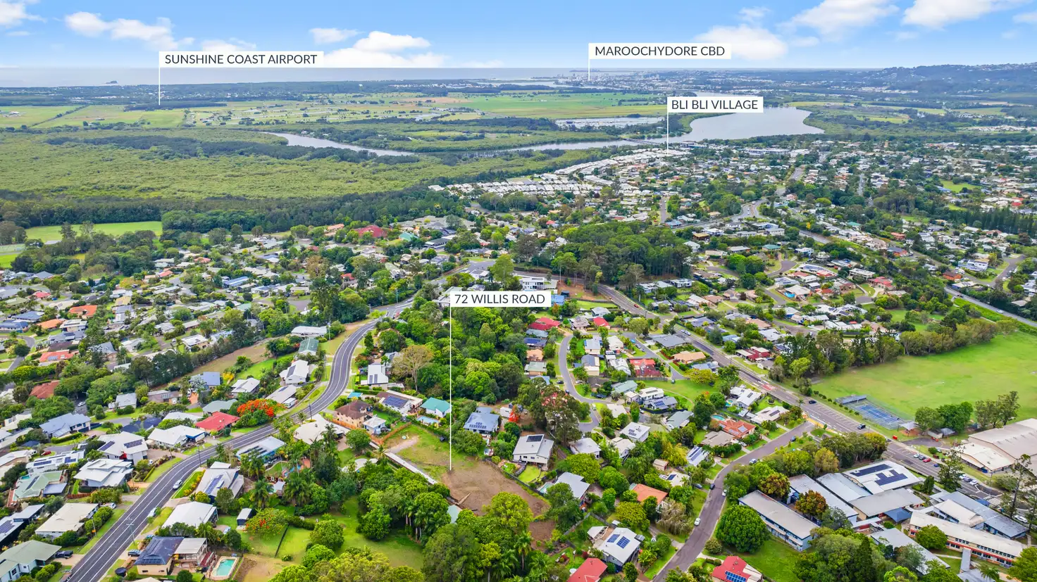 Main view of Homely land listing, 72 Willis Road, Bli Bli QLD 4560