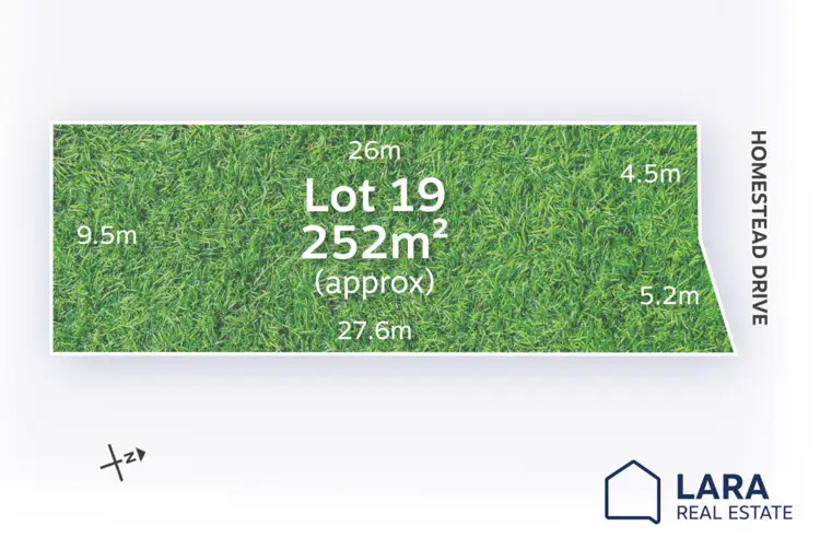 Main view of Homely land listing, 337 Homestead Drive, Lara VIC 3212