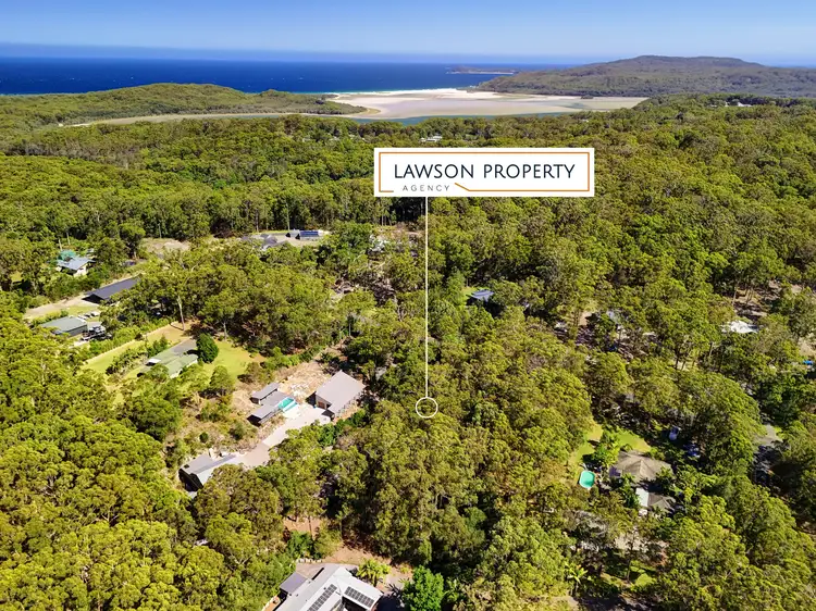 Main view of Homely land listing, 43 PARADISE DRIVE, Smiths Lake NSW 2428