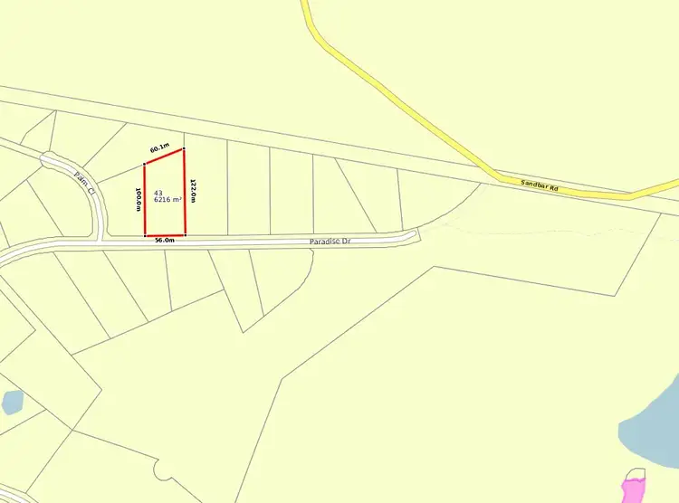 Second view of Homely land listing, 43 PARADISE DRIVE, Smiths Lake NSW 2428