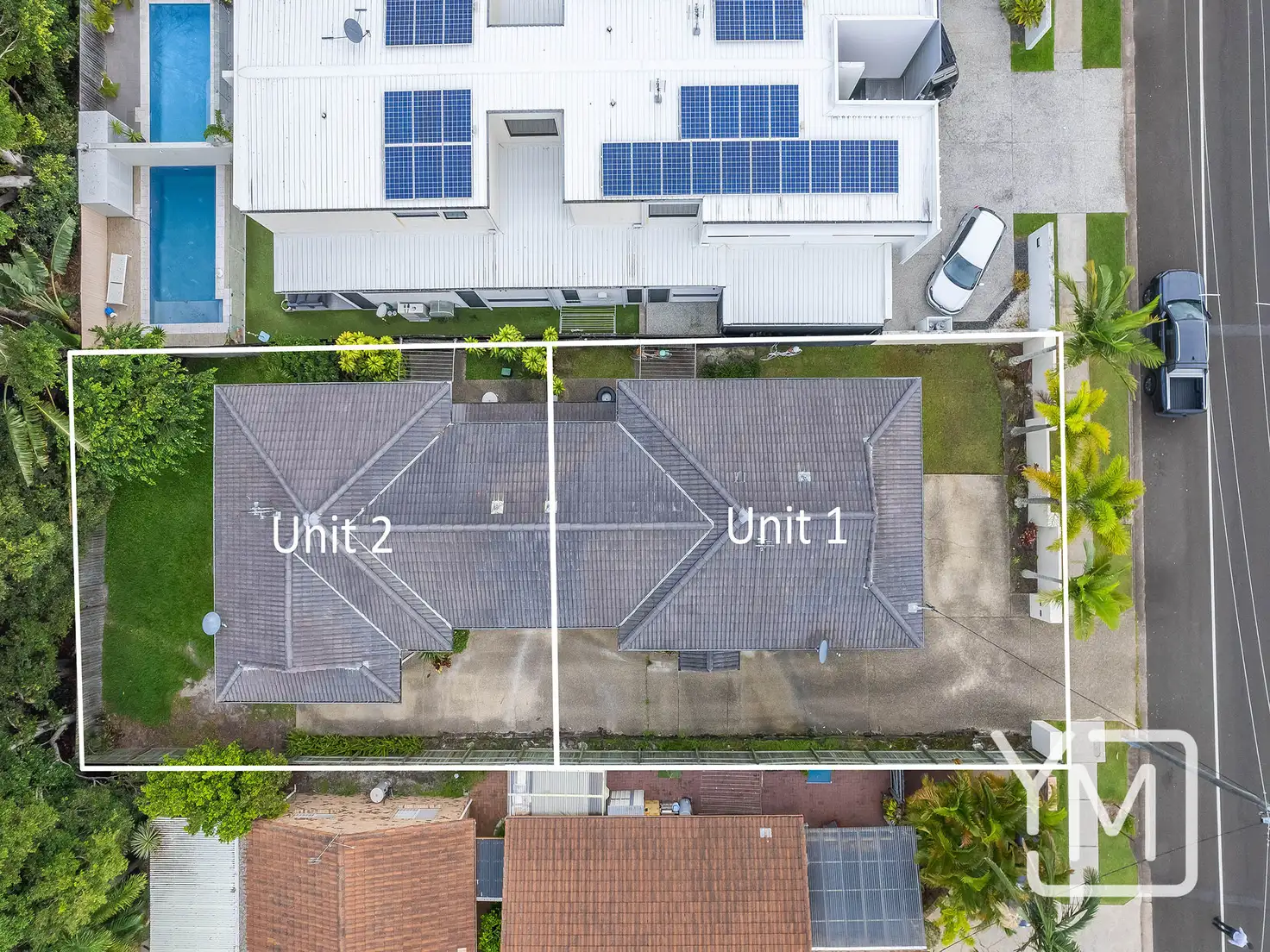 Main view of Homely block of units listing, 1 & 2/16 Suller Street, Caloundra QLD 4551