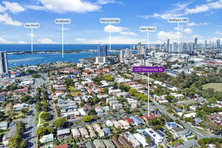 Third view of Homely semi-detached listing, 1/72 Worendo Street, Southport QLD 4215