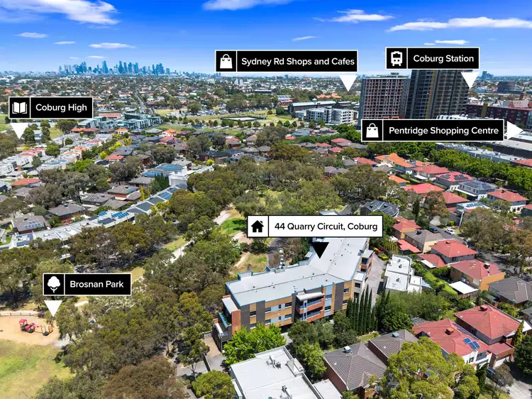 Second view of Homely apartment listing, 44 Quarry Circuit, Coburg VIC 3058