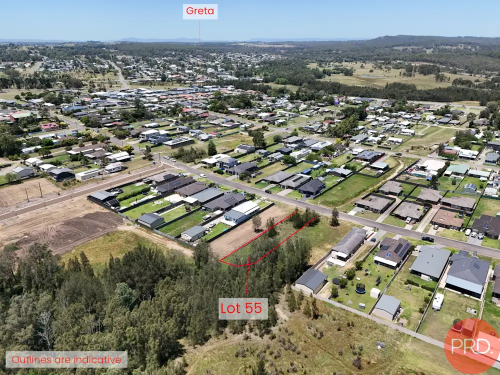 Main view of Homely land listing, 55 York Street, Greta NSW 2334