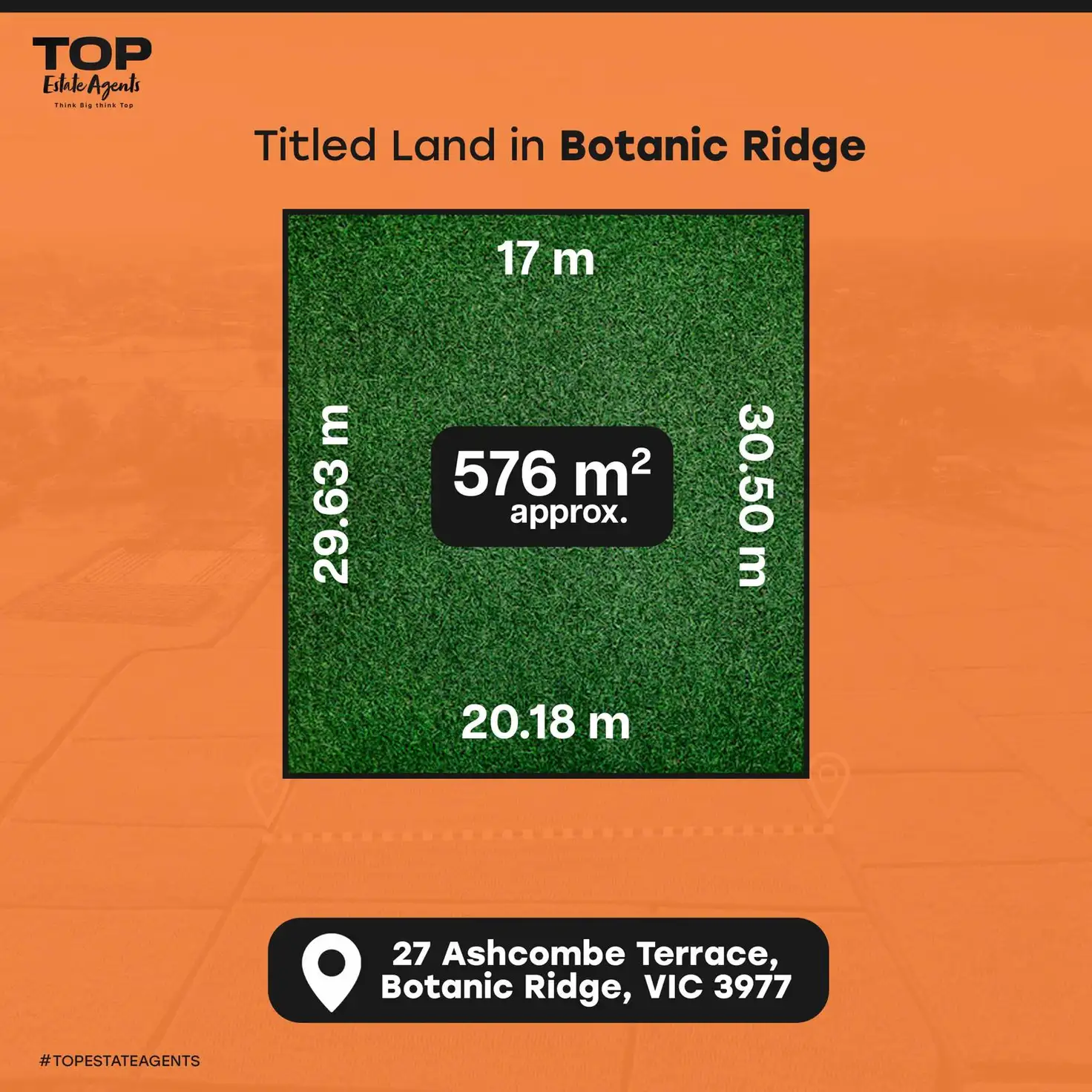 Main view of Homely land listing, 27 Ashcombe Terrace, Botanic Ridge VIC 3977