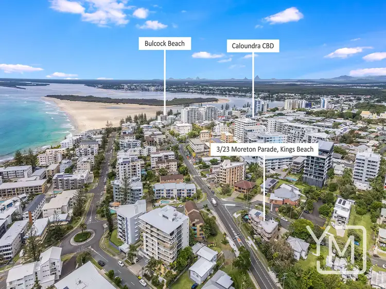 Second view of Homely apartment listing, 3/23 Moreton Parade, Kings Beach QLD 4551