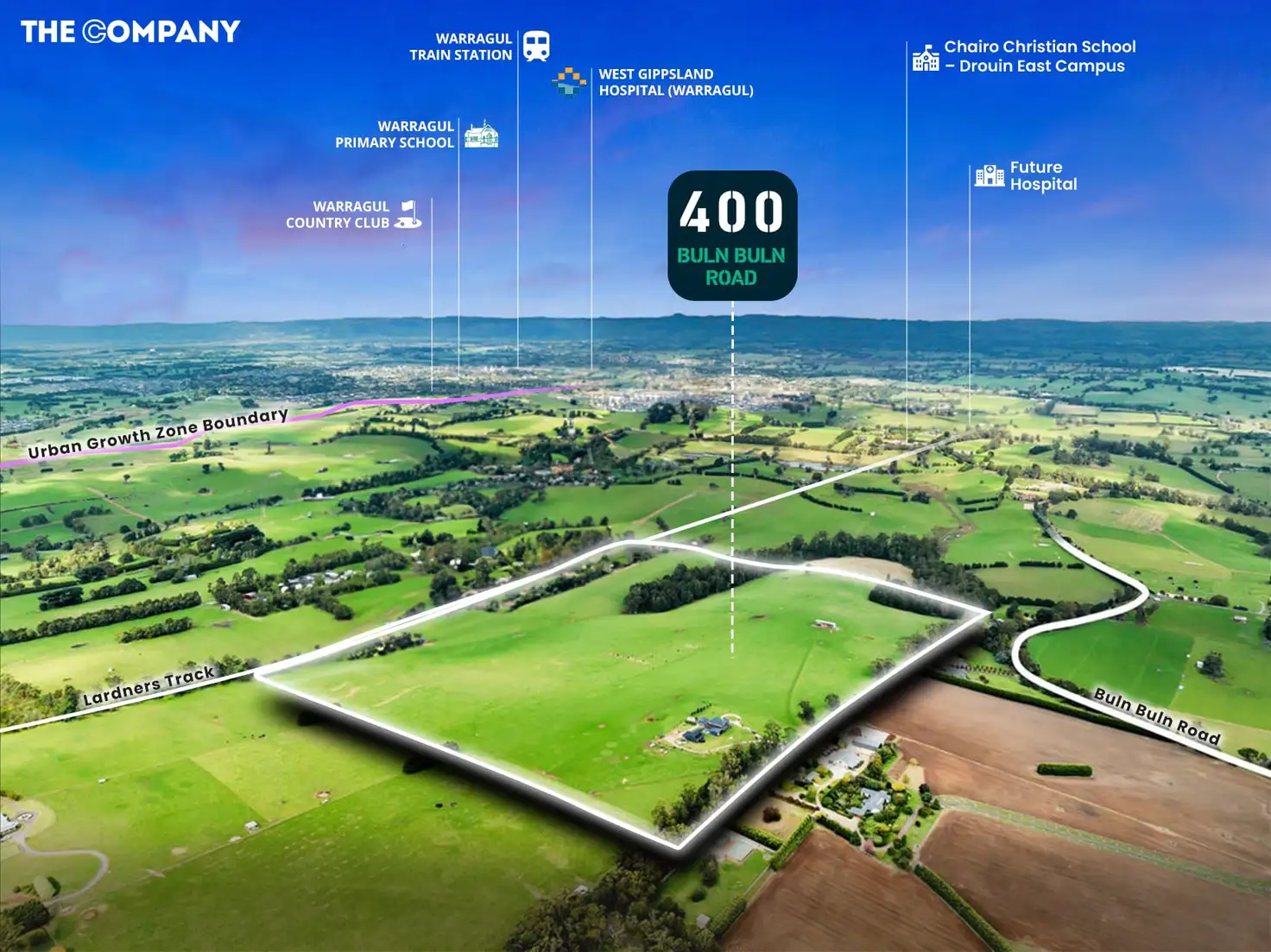 Main view of Homely land listing, 400 Buln Buln Road, Drouin East VIC 3818