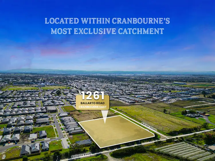 Main view of Homely land listing, 1261 Ballarto Road, Cranbourne East VIC 3977