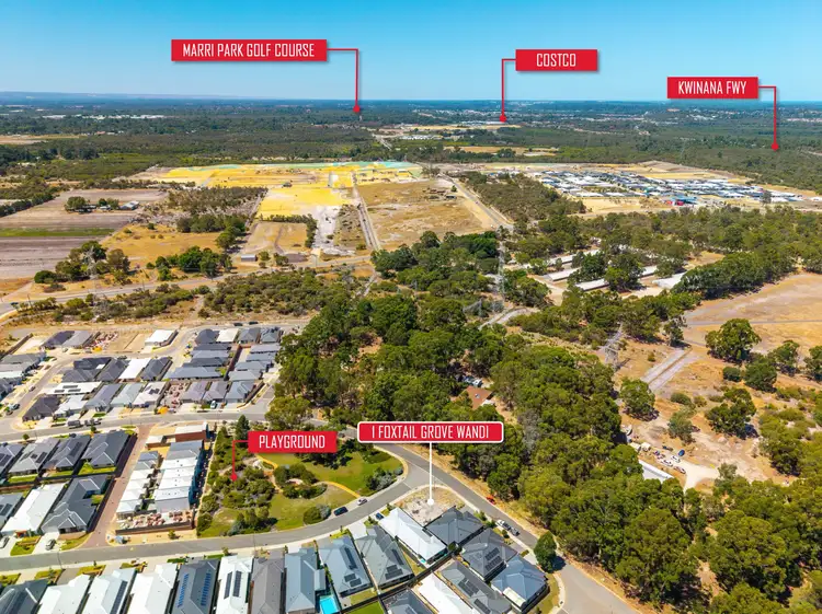 Second view of Homely land listing, 1 Foxtail Grove, Wandi WA 6167