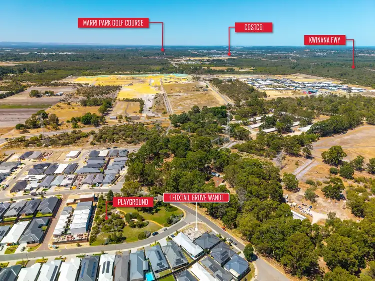 Second view of Homely land listing, 1 Foxtail Grove, Wandi WA 6167