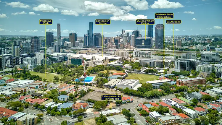 Third view of Homely block of units listing, 3 Hampstead Road, South Brisbane QLD 4101