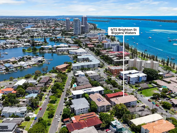 Second view of Homely apartment listing, 9/72 Brighton Street, Biggera Waters QLD 4216